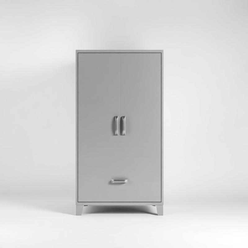 Armoire métallique haute 2 portes