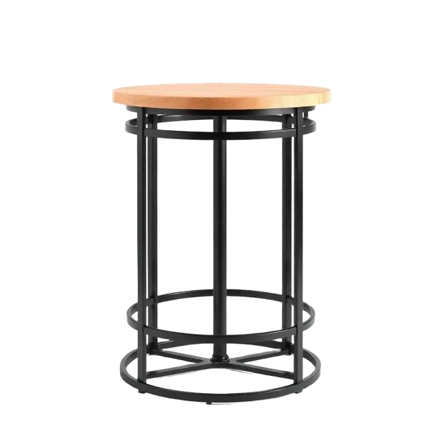 Table mange-debout ronde reconditionnée
